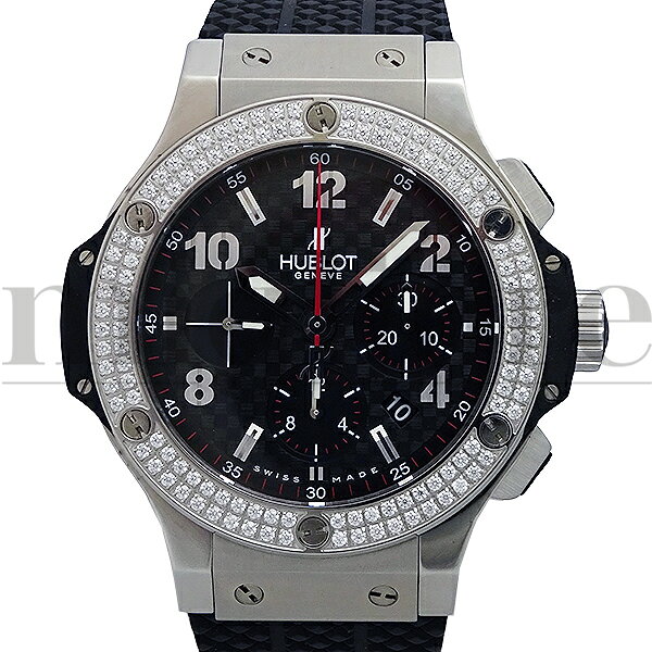 HUBLOT ウブロ ビッグバン スチールセラミック 301.SB.131.RX アフターダイヤベゼル メンズ 腕時計【中古】