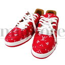 LOUIS VUITTON ルイヴィトン LV トレイナー スニーカー モノグラム レッド VIC 限定品 メンズ ファッション【新品】