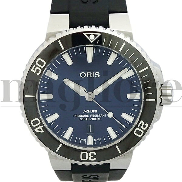 商品詳細 ブランド名 ORIS モデル アクイスデイト 型番 01 733 7730 4135 シリアル 素材 ステンレススチール/ラバー ムーブメント 自動巻き 文字盤 ブルー文字盤 ケースサイズ 約43.0mm (ラグ・リューズを除く) 腕回り 約22.0cm 付属品 箱・保証書・取扱説明書 程度 中古品 商品ID FL-FL-2280 状態コメント ケース・バックルに細かな小傷が見受けられますが、目立つ大きな傷などはないコンディションです。 風防は、目立つ大きな傷などはなく視認性に問題ありません。 ラバーベルトは若干の使用感が見受けられますが、まだまだご愛用いただけるコンディションです。 おすすめポイント アクイスデイトは、30気圧（300m）の防水機能とスタイリッシュで都会的な印象を両立した人気モデルです。 注意事項 モニターの発色具合によって、色が実際のものと相違する場合がございます。商品詳細 ブランド名 ORIS モデル アクイスデイト 型番 01 733 7730 4135 シリアル 素材 ステンレススチール/ラバー ムーブメント 自動巻き 文字盤 ブルー文字盤 ケースサイズ 約43.0mm (ラグ・リューズを除く) 腕回り 約22.0cm 付属品 箱・保証書・取扱説明書 程度 中古品 商品ID FL-FL-2280 状態コメント ケース・バックルに細かな小傷が見受けられますが、目立つ大きな傷などはないコンディションです。 風防は、目立つ大きな傷などはなく視認性に問題ありません。 ラバーベルトは若干の使用感が見受けられますが、まだまだご愛用いただけるコンディションです。 おすすめポイント アクイスデイトは、30気圧（300m）の防水機能とスタイリッシュで都会的な印象を両立した人気モデルです。 注意事項 モニターの発色具合によって、色が実際のものと相違する場合がございます。