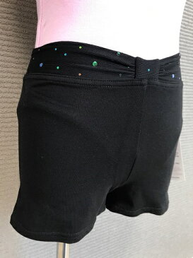 バレエ ショートパンツ 子供 【カペジオ】ウエストキラキラ(3色)キッズ ジュニア