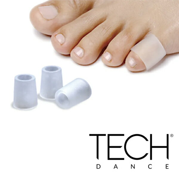 バレエ トウパッド 　小指用【 TECH DANCE /テックダンス 】TH-010　ピンキーパッド 小指 パット　(6個入り)　イタリア製 日本初上陸ブ..