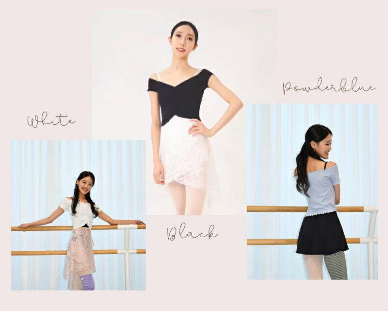 バレエ トップス 半袖 ジュニア 【 ココジ cocojee 】 バレエトップス オフショル...