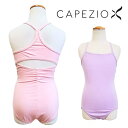 【スーパーSALE全品P2倍】 バレエ レオタード スカートなし 子供 カペジオ CAPEZIO ジュニア 背中のYバック キャミソール バレエレオタード(スカート無し) レッスン 着 子供レオタード ミニヨン バレエ レッスン 着 キッズ 100~110cm