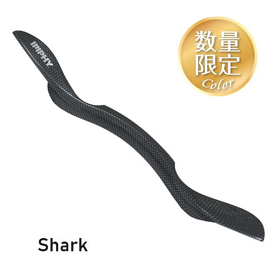 【 IMPHY / インフィ 】リリーススティック PC シャーク Shark 全身 筋膜リリース 疲労回復 血行促進 可動域を広げる バレエ ヨガ スポーツ メタリックグレー