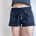 ダンスパンツ ショートパンツ ダンス バレエ チア レッスン着 美尻 かっこいい バレエ用品 スエット ウエストゴム 調節可 バレエ ダンス ジム ランニング ...
