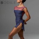 バレエ レオタード【 ボディール BODILE 】SAMARA クロスバック ボートネックレオタード 大人 ジュニア バレエ用品 ウェア ダンス リハーサル 美...