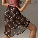 【マラソン中全品P3倍】 リハーサルスカート バレエ 巻きスカート 【 ボディール BODILE 】RANIA 花柄 膝丈 バレエ用品 フラワー ウェア ダンス リハーサル 美しい バレエスカート 大人 ジュニア メッシュ ダンスウェア ミニヨン 大人バレエ レッスン 着 ロング