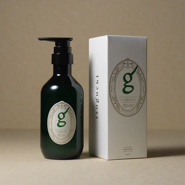 【ITOGUCHI】みどりまゆ 髪の毛も体も洗える　BODY＆HAIR モイストシャンプー 400mL 　全身用・シルク配合・敏感肌対応 日本製 シルク 繭　いとぐち　イトグチ　新潟