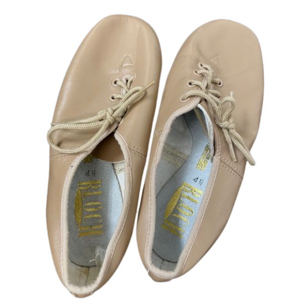 【訳あり 特価アウトレット】【BLOCH】ジャズ シューズ レースアップ レザー【Tan:ベージュ】 ダンスシューズ 大人 子供 キッズ ジュニア ブロック オーストラリア S0404L