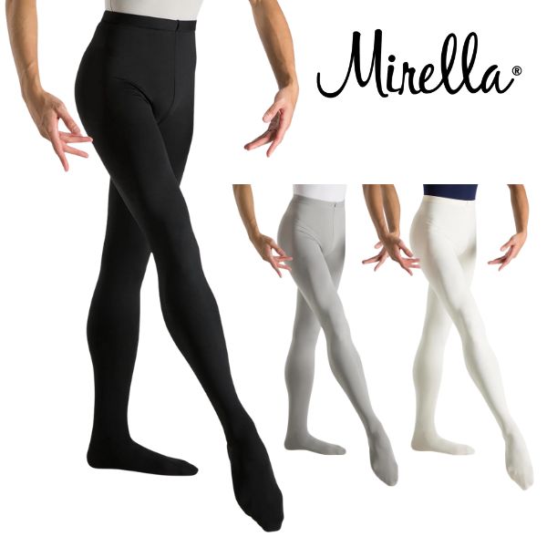 乐天商城 - バレエ タイツ メンズ ミレラ Mirella フットタイツ バックシーム入り フーター つま先あり 男子 男の子 ジュニア バレエ用品 レッスン コンクール 発表会 審査 舞台 衣装 ステージ タクテル 高品質 ストレッチ 160 165 170 TM5607M [ミニヨン]