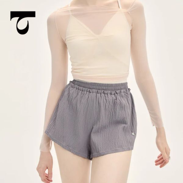 Rakuten - 【Typha/タイファ】バレエ ショートパンツ 大人 Aライン スモック ウエスト ダンス パンツ 短パン 軽量 レッスン 着 ボトムス ミニヨン ジュニア バレエ用品