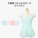 バレエ レオタード 子供 ★ジャスミン【限定コレクション】おまけ付!(115〜145cm) ( 衣装 ジュニア キッズ バレエ用品 子ども レッスン こども スカート付きレオタード 半袖レオタード バレエレオタード スカート付き )