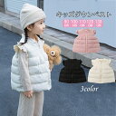 ベスト キッズ 子供服 中綿ベスト ダウンベスト 子ども服 上着 防寒 女の子キッズアウター厚手 防風 ジャケットコート 中綿ダウンベスト 前開き ガールズ アウター 無地 保育園 小学校 あったかい シンプル カジュアル ナチュラル 小学生 暖かい 冬服 100 110 120 130