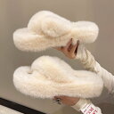 ルームシューズ クロスベルト サンダル スリッパ レディース 靴 レディース スリッパ かわいい サンダル ファーサンダル ファースリッパ 無地 可愛い ふ...