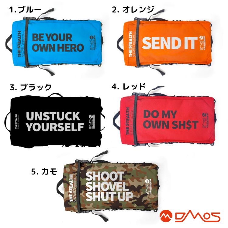 DMOS ディモス 折り畳みシャベル専用ケース DMOS STEALTH SHOVEL BAG バッグ パークディガー　雪かき　ショベル D-MOS専用