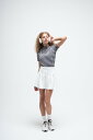 【クーポン配布中】【ENTI ゴルフ SLIT GATHERED SKIRT エンティ ホワイト ペチコート付き スポーツ ゴルフウェア レディース スリット ...