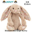 うさぎ ぬいぐるみ Jellycat ジェリーキャット バシュフル バニー S JELLY CAT ジェリーキャットBLOSSOM BUNNY ブロッサム バニー S プレゼント 誕生日 ギフト 出産 祝い(3)