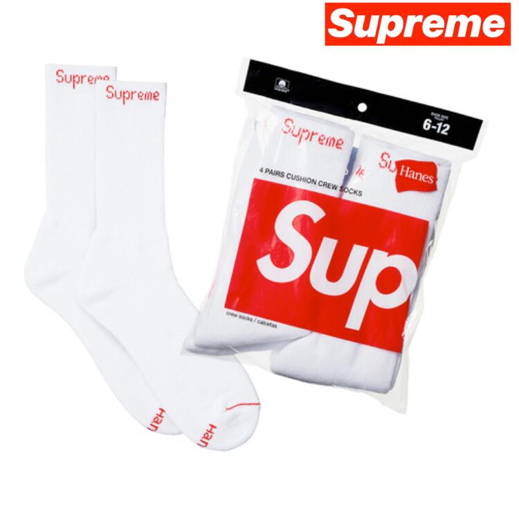 赤字覚悟 セール Supreme 靴下 4足セット 