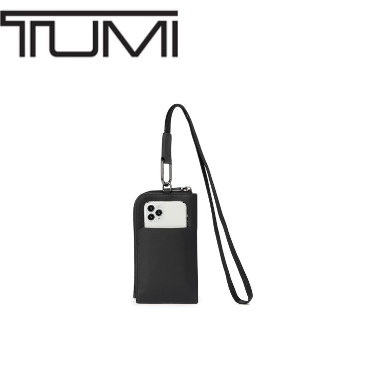 TUMI 新品 カードポーチランヤード メンズ バッグTUMI NASSAUトゥミ ブランド レザ...