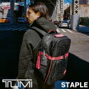 TUMI 新品 "バックパック" リュックサック【TUMI STAPLE】トゥミ ブランド sdgs 多機能 ポリエステル/牛革 ノートパソコン収納:15インチまでok【サイズ】440mmX300mmX145mm (高さX幅X奥行）【0374105d】