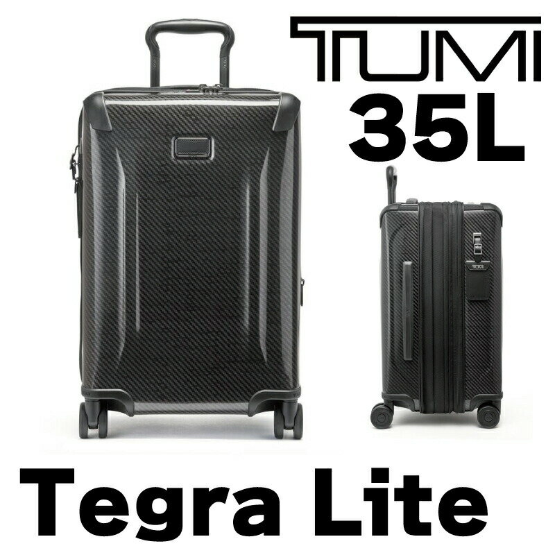 35L TUMI 新品 インターナショナル エクスパンダブル キャリーオン ミッドナイト ブラックトゥミ ブランド キャリーバッグリサイクルポリカーボネイト旅行 4輪キャリーバック4weels SDGS【02803100DG3】