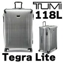 118L TUMI 新品 エクステンデッド トリップ エクスパンダブル パッキングケース トゥミ ブランド キャリーバッグリサイクルポリカーボネイト旅行 4輪キャリーバック4weels SDGS【02803105TG3】TEGRA-LITEコレクション