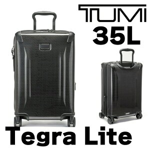 35L TUMI 新品 "インターナショナル・エクスパンダブル・キャリーオン" ミッドナイト ブラックトゥミ ブランド キャリーバッグリサイクルポリカーボネイト旅行 4輪キャリーバック4weels SDGS【02803102DG3】TEGRA-LITEコレクション