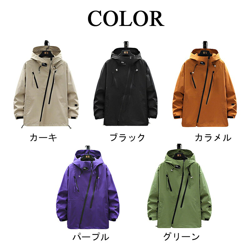 【在庫一掃 1-2日発送】マウンテンパーカー メンズ アウトドアジャケット 登山 ウェア 登山ジャケット ウインドブレーカー ジャケット キャンプ 釣り 防風 撥水 migoo-10000000 migoo サンプル画像3