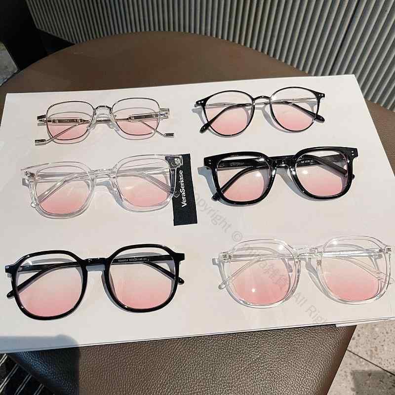 サングラス レディース 紫外線カット UVカット ファッション 韓国風 チークカラー 眼鏡 少女系 インスタ映え グラデーションレンズ ブラック ブラウン おしゃれなデザインで日差し対策にも最適な軽量モデル(4)