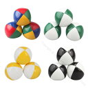 3ピースジャグリングボール トスボール ポータブル手投げジャグリングおもちゃ 公...