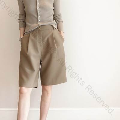 ワイドパンツ ハーフパンツ キュロット 半パン レディース 個性的 Aライン 膝上 ハイウエスト 無地 黒 ベージュ S M L XL 2XL 3XL 4XL 5XL 大きいサイズ 春 夏 秋 シンプル カジュアル きれいめ 上品 おしゃれ 大人可愛い 使いやすいデザインと豊富なサイズ展開で快