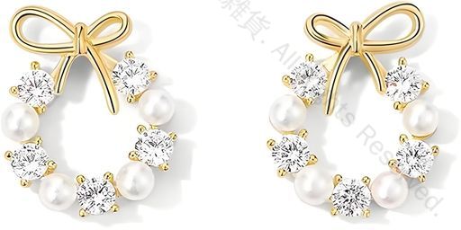 パールピアスリボン レディース 人気 18金 金属アレルギー対応 女性用 真珠 スタッドイヤリング ゴールド 誕生日プレゼント クリスマス 普段使い 通勤 結婚...