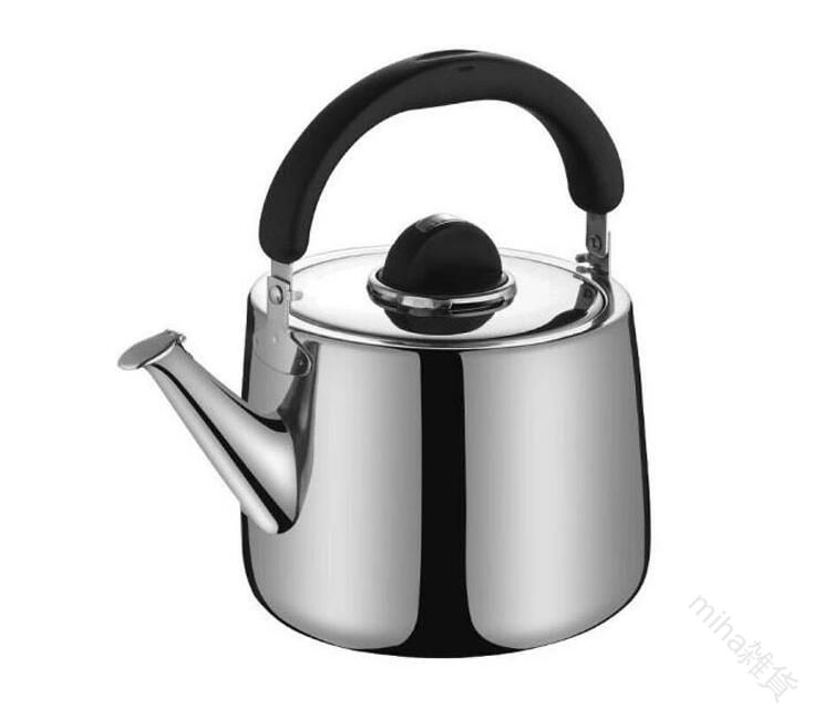 ih対応 シンプル広口 大容量6L 業務用やかん 笛吹きケトル 家庭用ステンレス 4L錆びない ステンレス製 ..