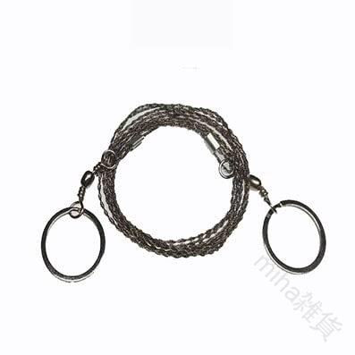 ワイヤーソー ポケットワイヤーソー 軽量 超長い2M チェーンソー 携帯便利 アウトドア サバイバル 木材..