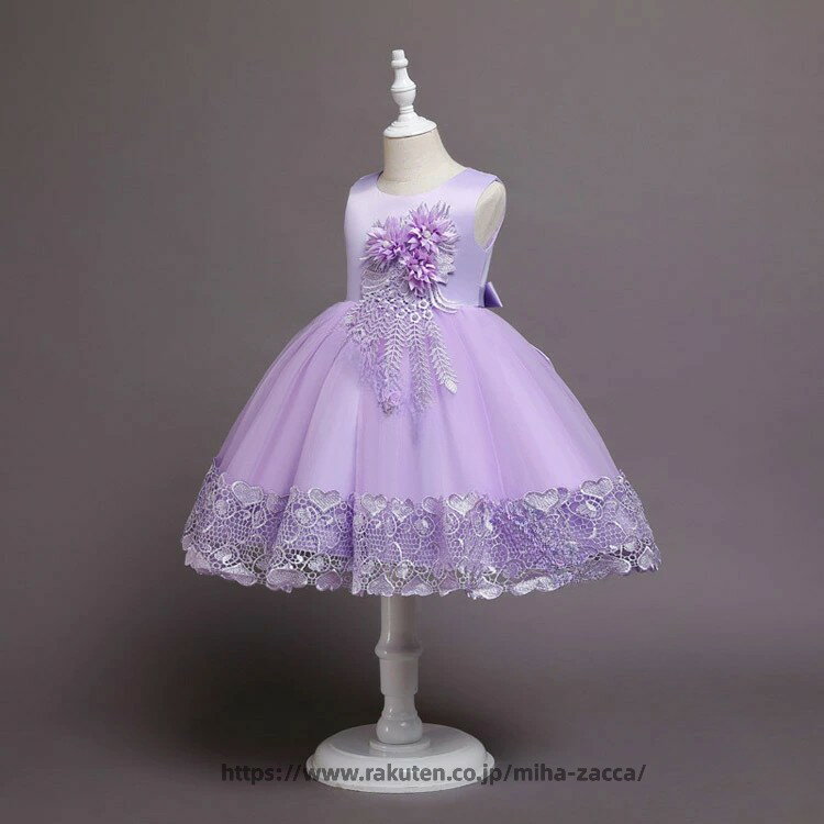 Rakuten - 女の子の夢を彩るピアノ発表会ドレス ジュニア向けおしゃれステージ衣装 キッズフォーマルウェア 特別な日の姫様スタイル 150cm 140cmサイズ対応 華やか刺繍ワンピース 発表会 コンクール 記念撮影に最適
