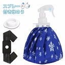 氷嚢 氷のう アイスバッグ 大口径 スプレー付き 結露なし 水漏れ防止 冷温両用 アイシングセット スポーツ用 足首 膝 頭 関節などに使用 腫れ痛み軽減 日常...