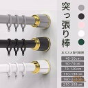 突っ張り棒 つっぱり棒 強力 伸縮棒 強負荷 210-300cm 直径3.3mm 物干し竿 ドリル不要 洗濯物干し 布団干し 室内 調節簡単 カーテン 衣類 コ...