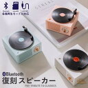 Bluetooth スピーカー 可愛い レトロ レコード型 コンパクト microSD メモリーカード オーディオ 重低音 USB充電 無線 置物 小物 雑貨 個性的 彼女 母 誕生日 記念日 ロマンチック 実用的 ギフト 贈り物 クリスマス プレゼント