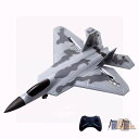ラジコン飛行機 F-22 RC飛行機 電動 されて簡単に飛ばせる 子供と初心者向けのラジコングライダー 子供 大人 男の子 孫 プレゼント