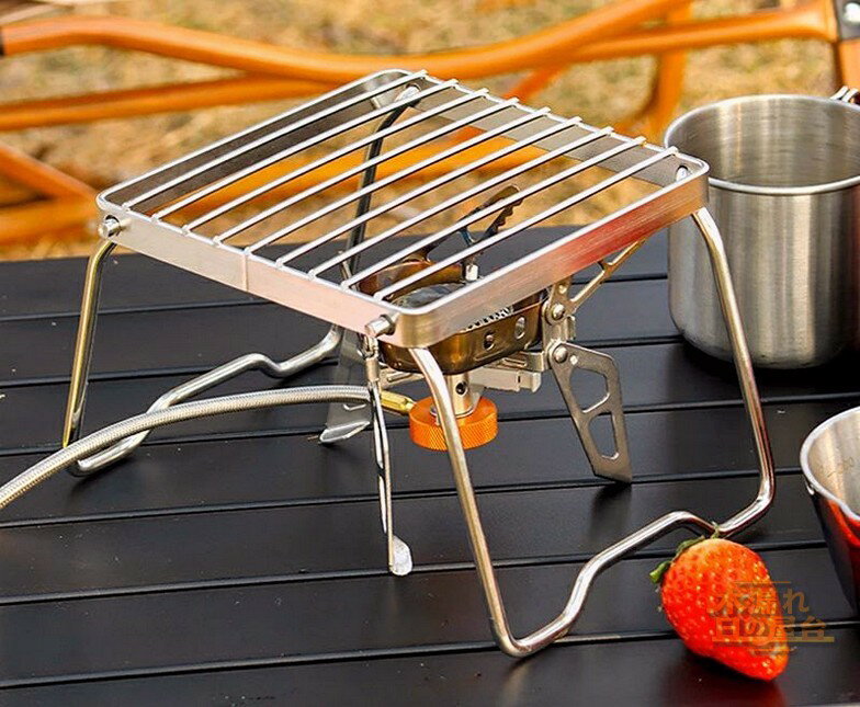 クッカースタンド 折り畳み コンパクト 網 グリルスタンド 五徳 折りたたみ アウトドア キャンプ BBQ バーナー コンロ ストーブ グリル ソロ 携帯 持ち運び