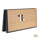 囲碁 セット 折りたたみ式 ポータブル 磁気 マグネット石 収納&持ち運び容易 初心者 プロ 兼用 プレゼント 知育玩具 子供 教育ゲーム 石囲碁盤セット おも...
