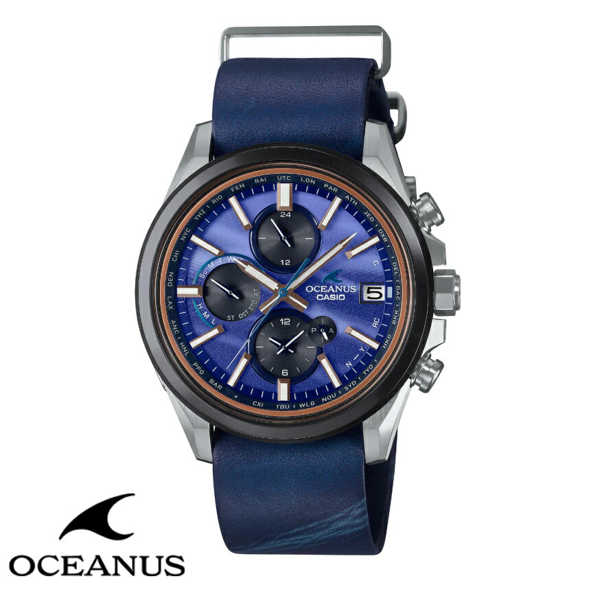 OCW-T4000ALE-2AJR CASIO OCEANUS |  ʥ 顼 ʥ  ڤ °륮 ɿ ͥӡ ץХ ؤХդ  顼    ֥   å   ᡼ݾ3ǯ