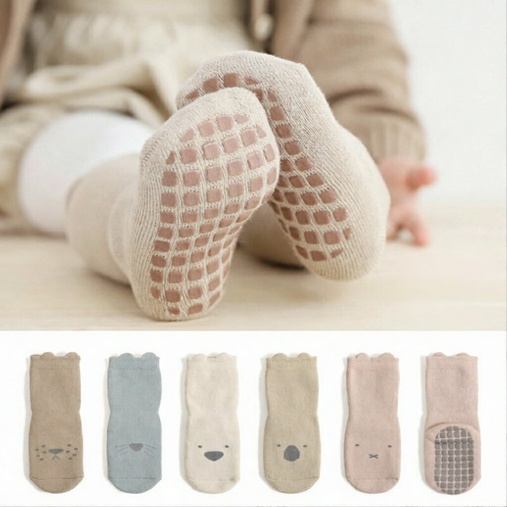 ベビー ソックス 滑り止め 5足組 春 夏 秋 可愛い ベビー 靴下 滑り止め付き 赤ちゃん 子供 靴下 セット かわいい 綿 男児 女児 男の子 女の子 ルームソックス おしゃれ キッズ くつした 転倒防止 歩く練習 人気 コットン 柔らか 無地 0歳 1歳 2歳 3歳 4歳 春 秋 お祝い