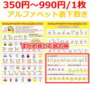 まとめ買いでお得 アルファベット 表 小学生 おすすめ 下敷き 書き順 筆順 色 数字 ユニバーサルカラー ユニバーサルデザイン 色覚障害..