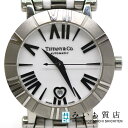 質屋 腕時計 TIFFANY & Co. ティファニー アトラス Z1300.68.11A20A00A ホワイト文字盤 自動巻き みいち質店