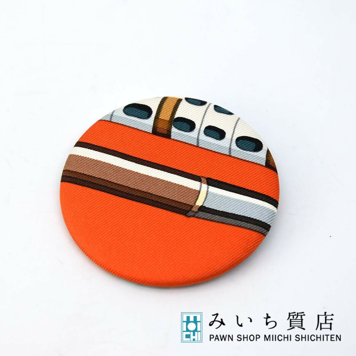 質屋 ブローチ HERMES エルメス バッジ サークル 直径5.6cm ブランド 小物 みいち質店のサムネイル
