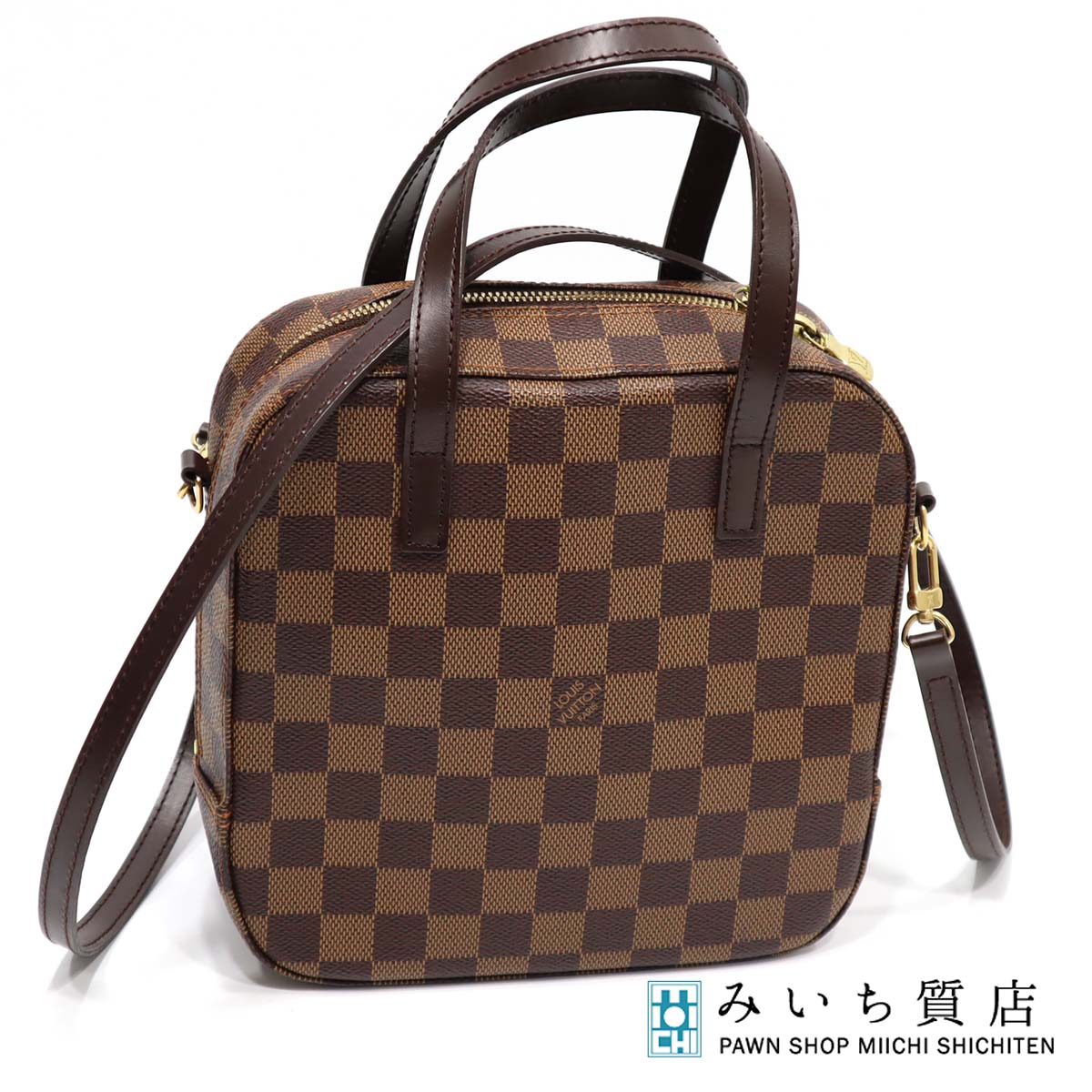 ルイヴィトン バッグ ダミエ（レディース） 質屋 LV ルイヴィトン スポンティーニ ダミエ スペシャルオーダー N48021 LOUIS VUITTON バッグ ショルダーバッグ バッグ 2way H1321 みいち質店