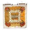 質屋 エルメス HERMES スカーフ 大判 カレ90 OMBRES ET LUMIERES 光と影 eco217 みいち質店