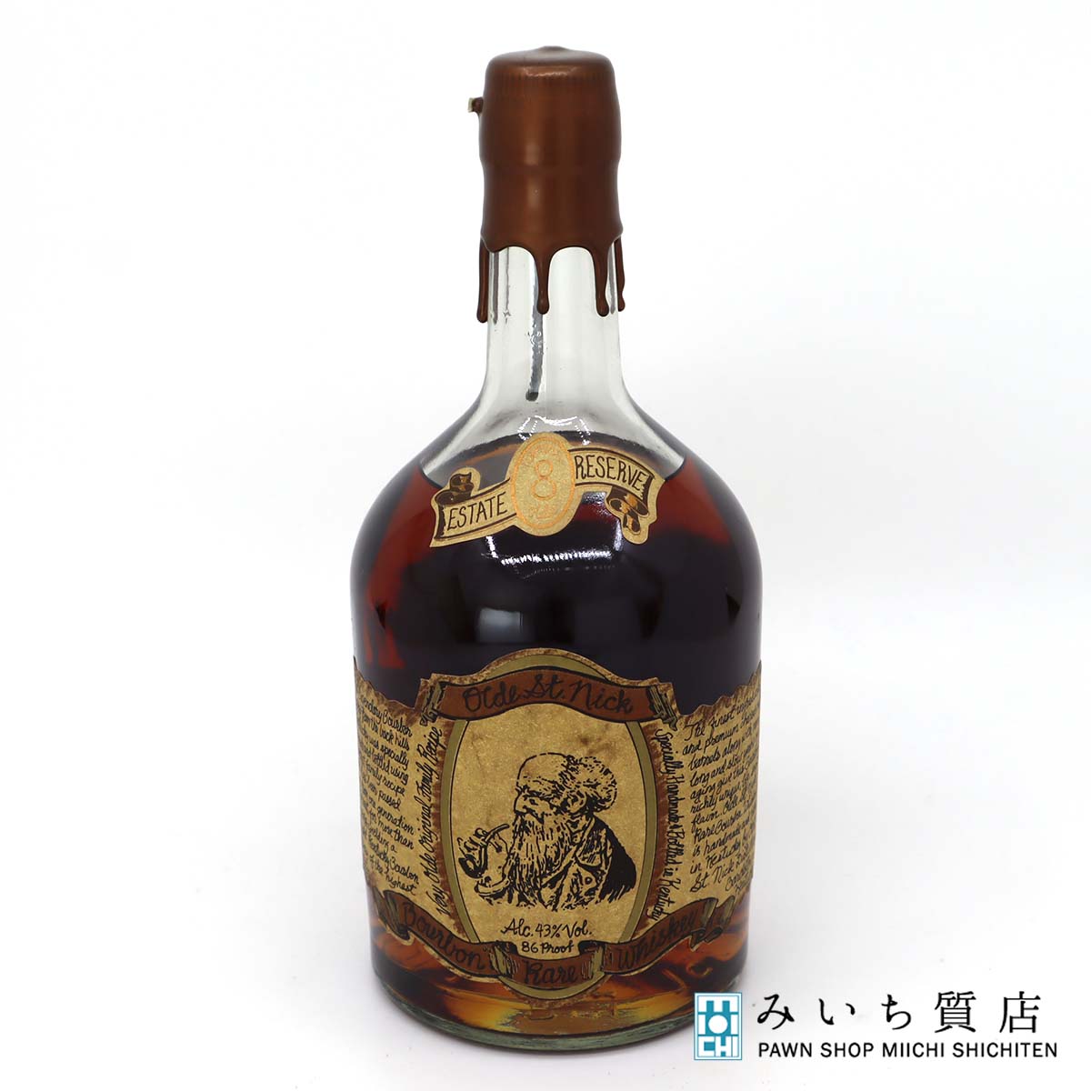 質屋 未開栓 お酒 ウィスキー オールドセントニック 8年 バーボン 750ml 43％ 23k442-16 みいち質店