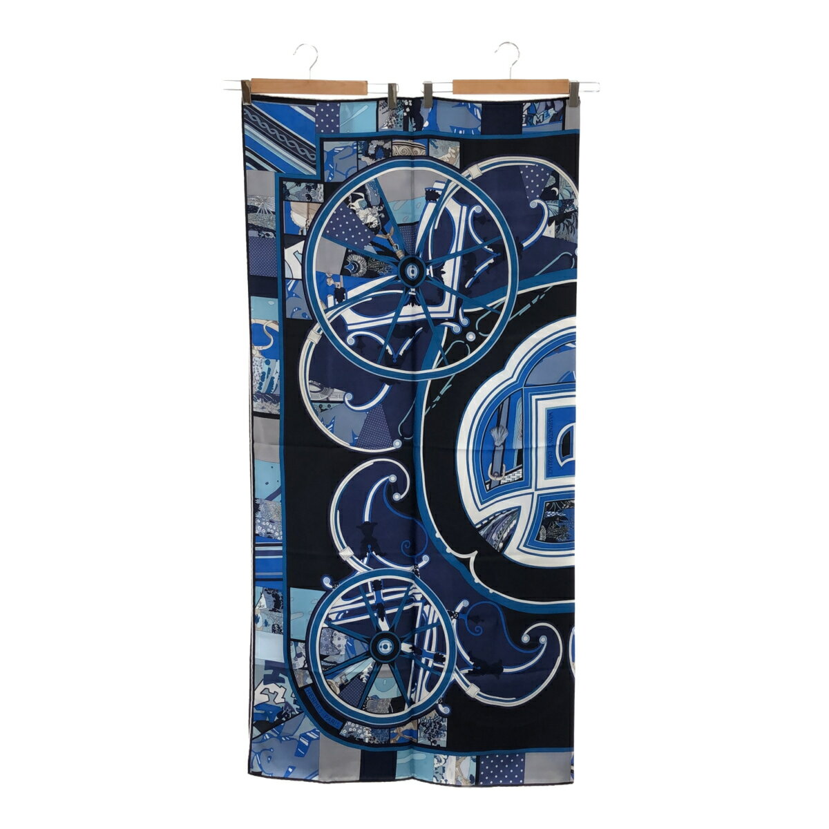 質屋 エルメス カレジュアン 140 ジョージワシントンの馬車 HERMES スカーフ 大判 カレ eco239 みいち質店のサムネイル